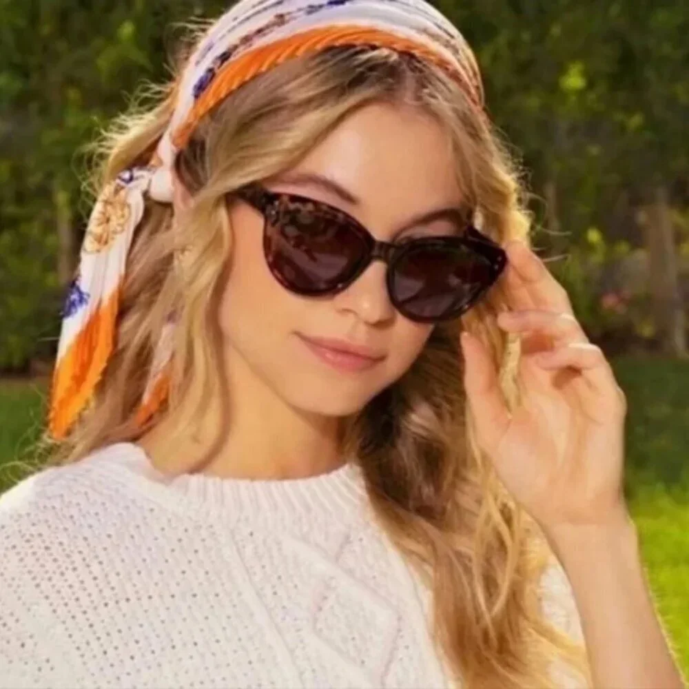 Saint Owen x CURATEUR Wylde Tortoise Shell Sunglasses Brown Cat Eye